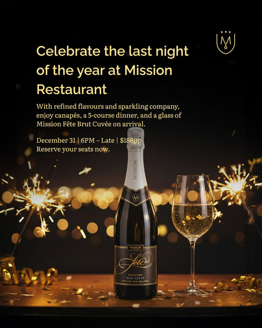 Ring in the New Year at Mission Estate