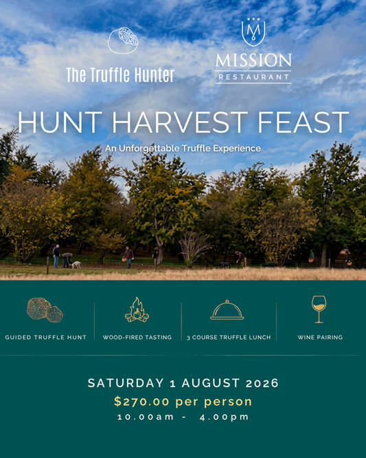 HUNT. HARVEST. FEAST -  1 August 26