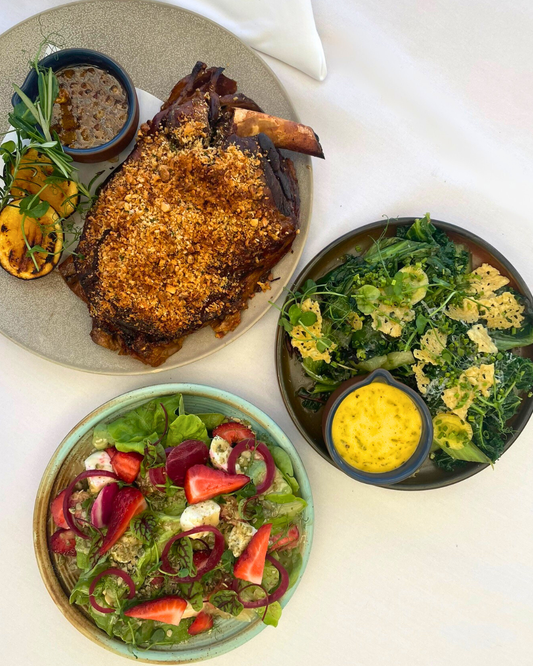 Oyster cut lamb shoulder for two