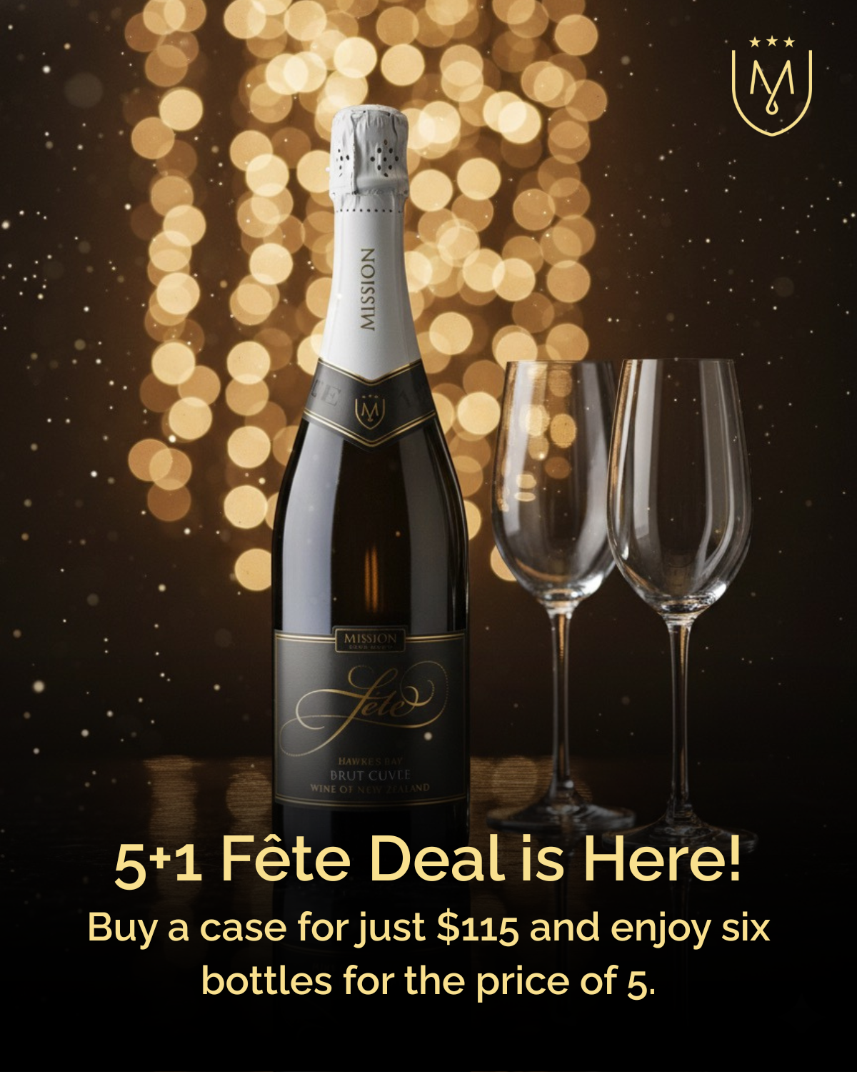 Mission Fête Brut Cuvée 5+1 Deal