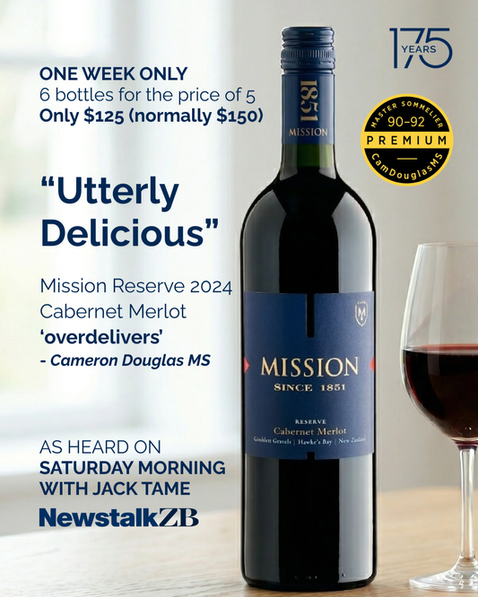 Reserve Cabernet Merlot 6 for 5 Case Deal
