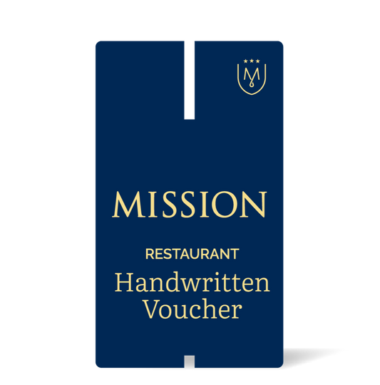 Restaurant Handwritten Voucher
